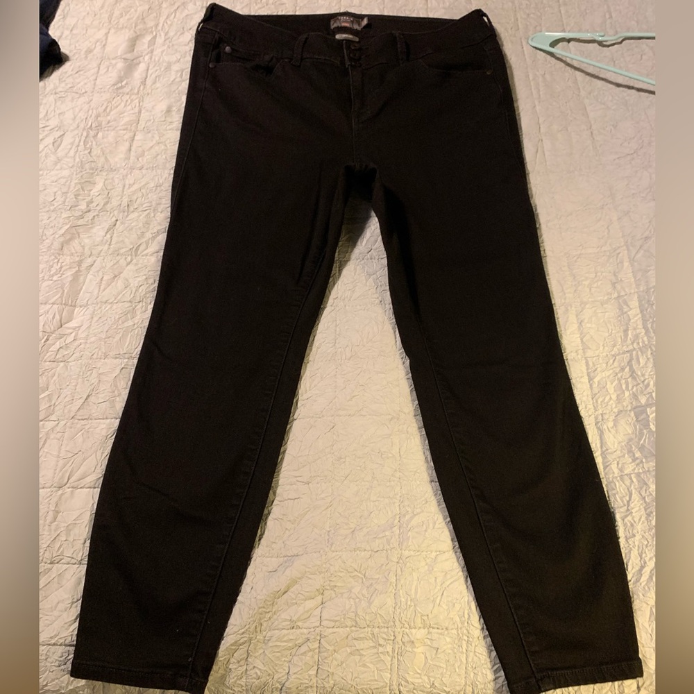 Black denim